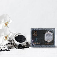 Rozhub Naturals Activated Charcoal Handmade Soaps, 100 Gm (Pack Of 4)