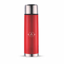 SOPL-OLIVEWARE Era Vacuum Double Wall Bottle, Stainless Steel (1000ml), Hot & Cold, Insulated Bottle, Fit for Indoor & Outdoors - Red