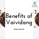 Nxtgen Ayurveda Vai Vidang | 100g | Embelia Ribes | Baividang