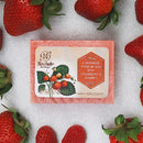 Rozhub Naturals Strawberry Handmade Soaps - Sweet and Nourishing - 100 Gm (Pack of 4)