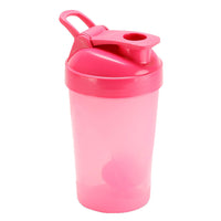 oliveware Smart and Fit Pink Gym Shaker with 100% Leal Proof Guarantee, BPA Free Plastic, Ideal for Protein, Set of 1-500 ml