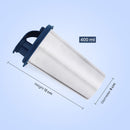 SOPL-OLIVEWARE Fancy Stainless Steel Tumbler with Lid (Blue)