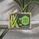 Rozhub Naturals Aloe Vera & Basil Handmade Soaps, 100 Gm (Pack Of 4)