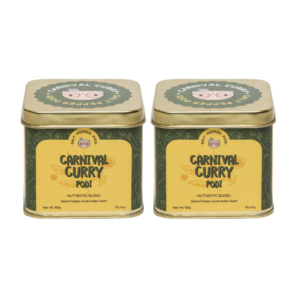 Salt Pepper Podi | Carnival Curry Podi | Gunpowder - 150g (Pack of 2)