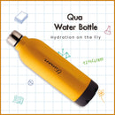 SOPL-OLIVEWARE Qua Water Bottle with Better Grip, 850 ml Bottle, BPA Free & Leak Proof, For Home, Office & Gym use - Yellow