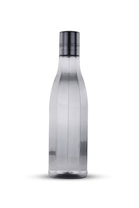 oliveware Premium AKQUA Range Plastic Water Bottle, 1L, Set of 3, Grey