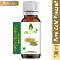 Oilcure Virgin Sesame Oil Cold Pressed- 500 ml