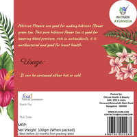Hibiscus Flower Infusion - 100 Gms