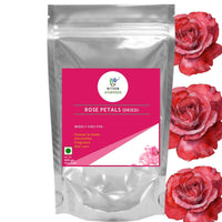 Nxtgen Ayurveda Rose Petals Dried | 100g | Gulab Patti Edible | Sun Dried