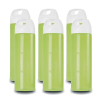 Oliveware Hercules Water Bottle | Durable Plastic | Fits Bags & Fridge | 750 Ml Capacity | for Home & Office Use | with Easy Grip Handle (Green, 6)