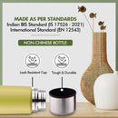 SOPL-OLIVEWARE Spyker Vacuum Double Wall Flask Bottle, Stainless Steel (500ml), Hot & Cold, Insulated Bottle, Fit for Indoor & Outdoors - Green