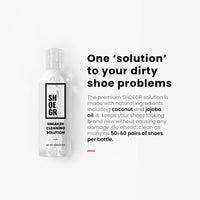 SHOEGR The Ultimate Cleaning Combo with The Ultimate Kit & 15 Cleaning Wipes