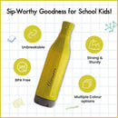 SOPL-OLIVEWARE Freshy Water Bottle with Better Grip, 1000 ml Bottle, BPA Free & Leak Proof, For Home, Office & Gym use - Green