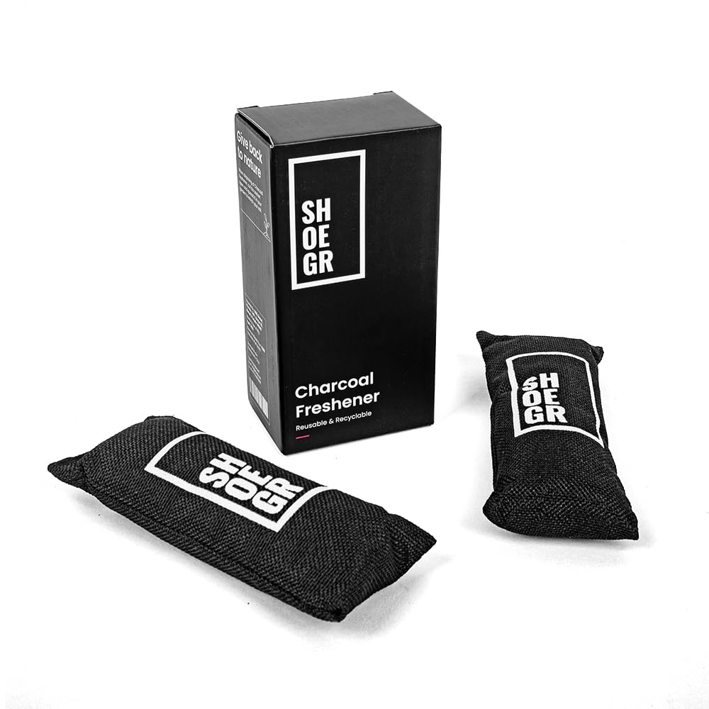 SHOEGR Charcoal Freshner | Scented Shoe deodorizer | Odor Eliminator