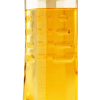 oliveware Oil Dispenser - Yellow | Easy to Pour | Leak-Proof | Oil Container Transparent | 1000 ml Capacity | Anti Skid & No Spill Bottle