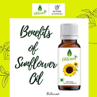 Oilcure Virgin Sunflower Oil Cold Pressed - 500 ml