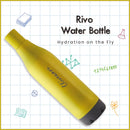 SOPL-OLIVEWARE Rivo Water Bottle with Better Grip, 1000 ml Bottle, BPA Free & Leak Proof, For Home, Office & Gym use - Green