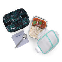 Oliveware Elite Microwave Safe Two Compartment Lunch Box for Kids