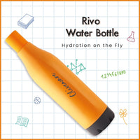 SOPL-OLIVEWARE Rivo Water Bottle with Better Grip, 700 ml Bottle, BPA Free & Leak Proof, For Home, Office & Gym use - Red