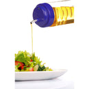 Oliveware Oil Dispenser | Easy to Pour | Leak-Proof | Oil Container Transparent | Pack of 2 | 1000ml + 500ml | Anti Skid & No Spill Bottle (Yellow Combo)