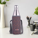 Oliveware Camo Vaccum Bottle with Sleeve, Stainless Steel (1000ml), Hot and Cold, Insulated Bottle, Fit for Indoor & Outdoors - Silver