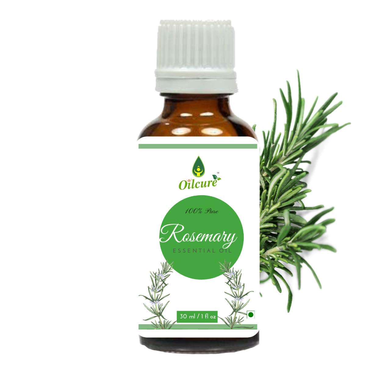 Oilcure Rosemary Essential Oil | 30 ml | Pure | Undiluted