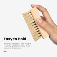 SHOEGR Shoe Brush for Proper Sneaker & Shoe Cleaning (Soft)