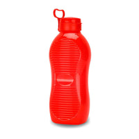 Oliveware King Water Plastic Bottle | 2 litres | for Home & Office | Fridge | Red | Pack of 1