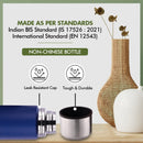 SOPL-OLIVEWARE Skyper Vacuum Bottle (500ml), Stainless Steel, Hot & Cold, Insulated Bottle, Fit for Indoor & Outdoors (Blue)