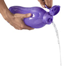 Oliveware Premium Plastic Water Bottle, 1000ML, 2L, Set of 2, Blue And Purple Mix