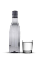 oliveware Premium AKQUA Range Plastic Water Bottle, 1L, Set of 3, Grey