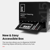 SHOEGR The Ultimate Cleaning Combo with The Ultimate Kit & 15 Cleaning Wipes