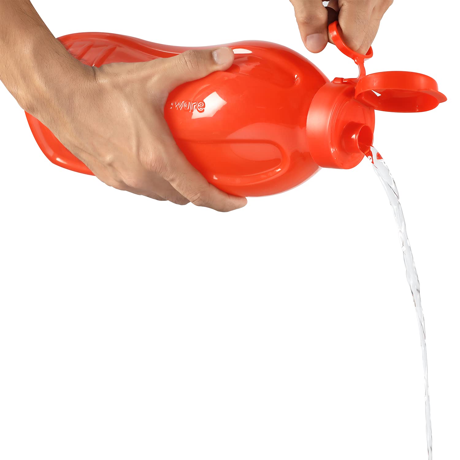 Oliveware Jumbo 2 Liter Red Water Bottle