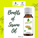 Oilcure Virgin Sesame Oil Cold Pressed- 500 ml