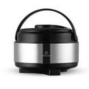 oliveware Supremo Casseroless Thermosteel & Double Wall Insulation (1200 ml) with Insulated Lid Keep Food Hot, Stainless Steel with Carry Handle