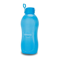 Oliveware King Premium Plastic Water Bottle | Sturdy with Holder | BPA Free with 100% Leak Proof | 2 Litre - (Blue)