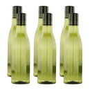 Oliveware Premium AKQUA Range Plastic Water Bottle, 1L, Set of 6, Green