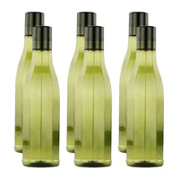 Oliveware Premium AKQUA Range Plastic Water Bottle, 1L, Set of 6, Green