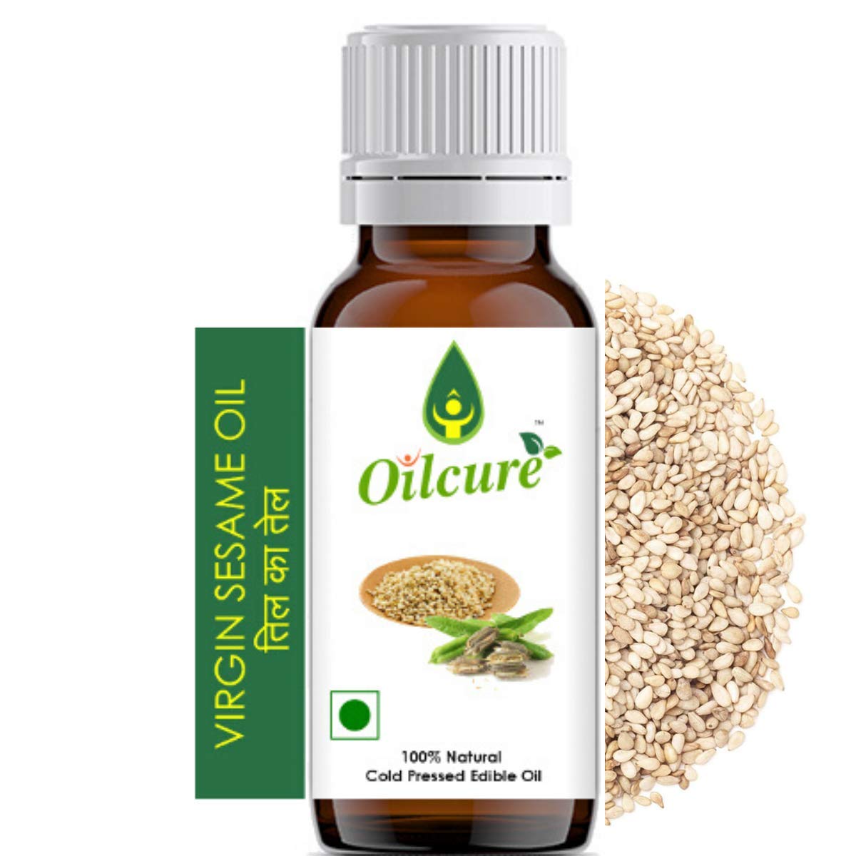 Oilcure Virgin Sesame Oil Cold Pressed- 500 ml