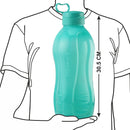 oliveware Jumbo 2 Litre Water Bottle, 100% Leak Proof, BPA Free Premium Bottle, For Home & Office Sturdy with Holder, Pack of 1 - Blue