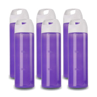oliveware Hercules Water Bottle | Durable Plastic | Fits Bags & Fridge | 750 Ml Capacity | for Home & Office Use | With Easy Grip handle (Violet, 6)