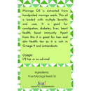 Oilcure Moringa Cold Pressed Oil | Edible | Pure Sahjan Oil- 100 ml