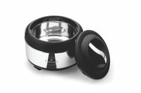 oliveware SOPL (Logo) with Device Glory Sturdy Base High Grade Classic Insulated Casserole with Insulated Lid, Stainless Steel, Easy to Carry Handle (Silver, Brown, 1200 ml)