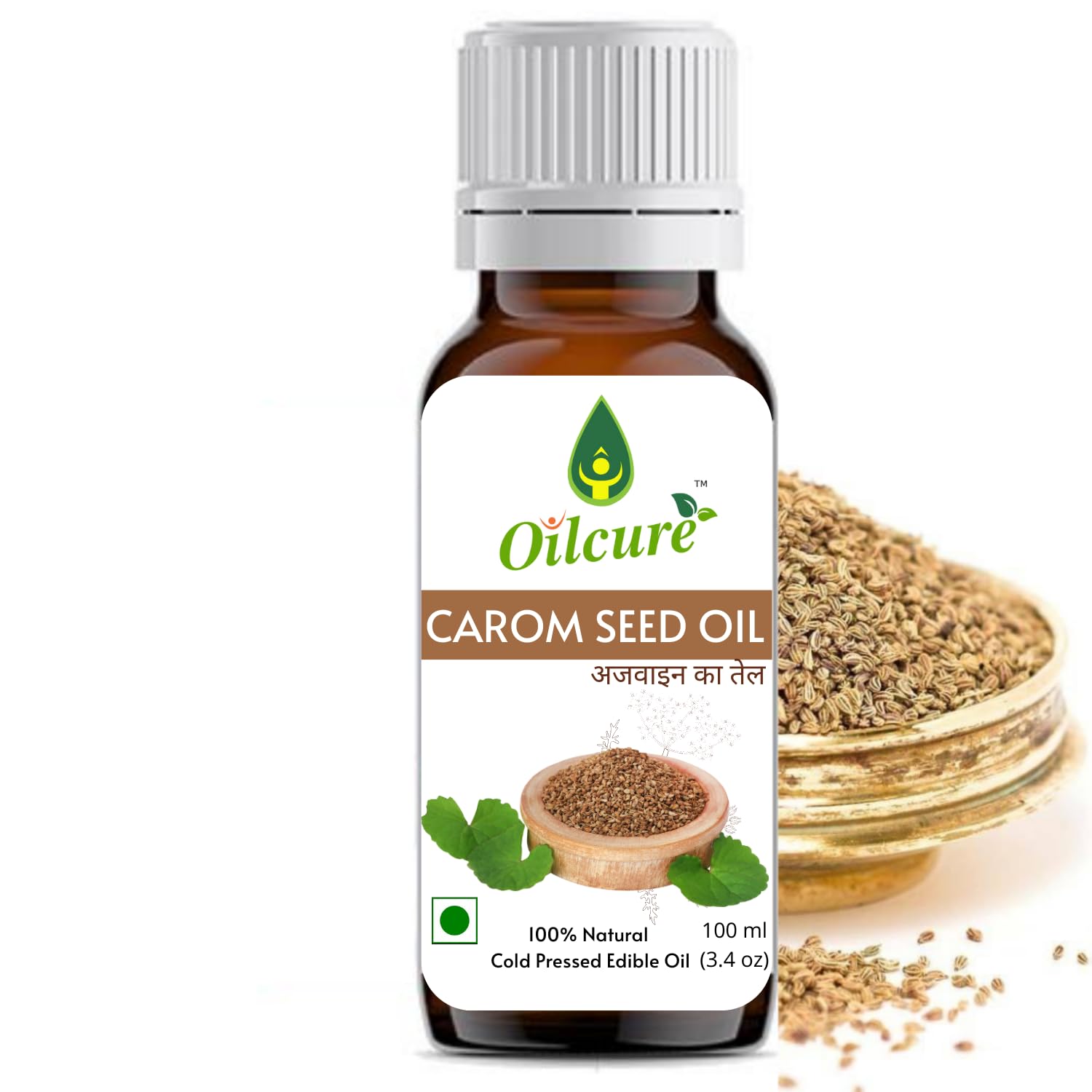 Oilcure Carom Seed Oil Cold Pressed