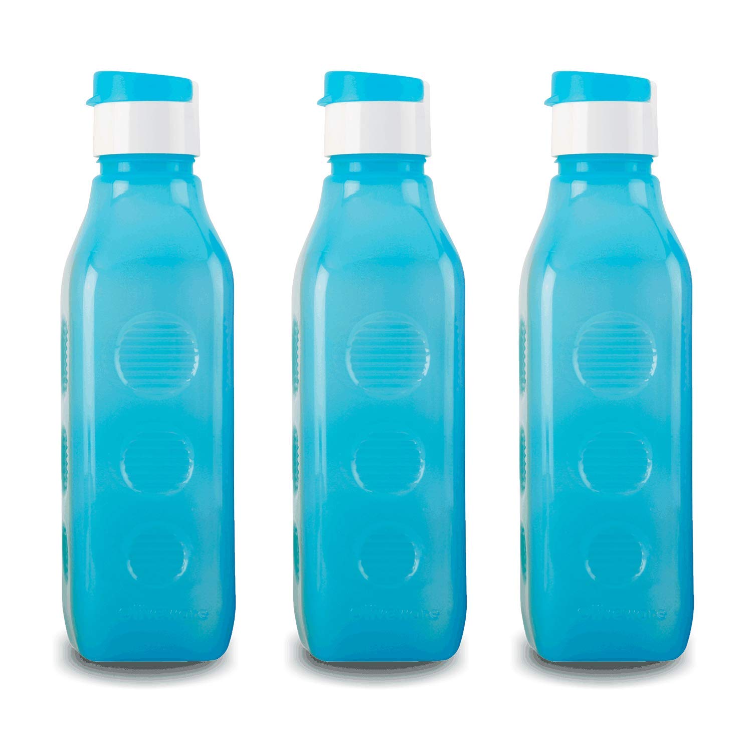 Oliveware Premium PET Water Bottle | SUPERIYA Range | 1 Litre Bottle | Better Grip | 1000 Ml Capacity | for Home & Office Use