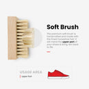 SHOEGR Shoe Brush for Proper Sneaker & Shoe Cleaning (Combo Pack of 3 Brushes)
