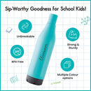 SOPL-OLIVEWARE Rivo Water Bottle | For Home, Office & Gym use | Pack of 1 | Better Grip | 1000 ml Water Bottle - Blue