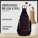 Oliveware Camo Vaccum Bottle with Sleeve, Stainless Steel (1000ml), Hot and Cold, Insulated Bottle, Fit for Indoor & Outdoors - Black