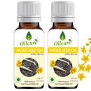 Oilcure Cold Pressed Niger Seed Oil 500 ml- Pack of 2