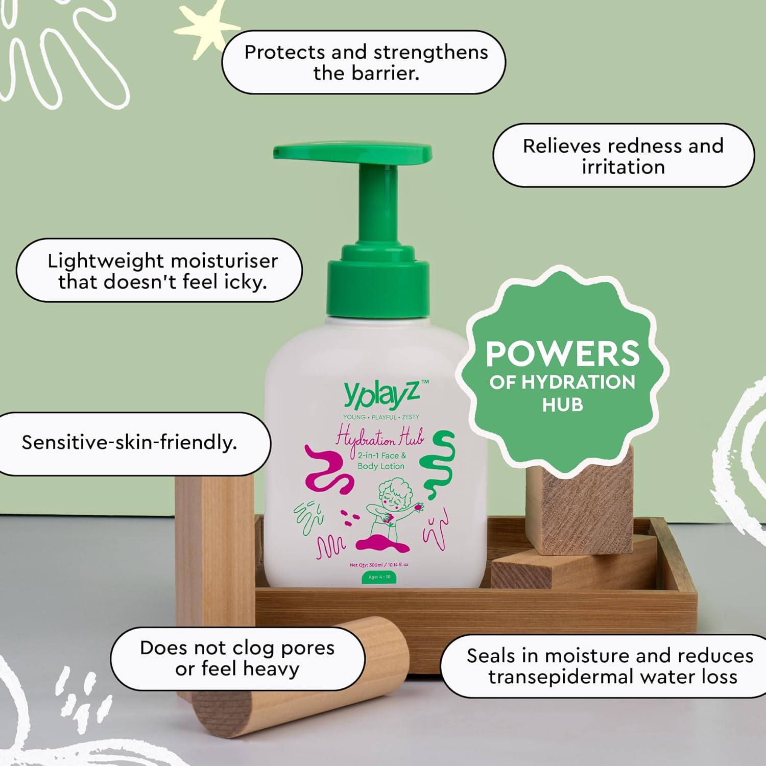 Hydration Hub 2 in 1 Face & Body Lotion